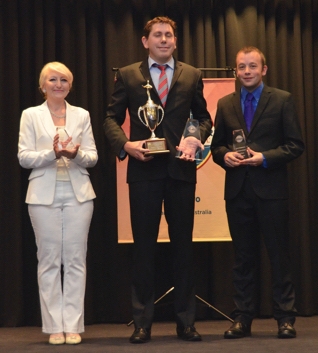 L-R: Louise Beaton, Jared Henry, Adam O’Reilly