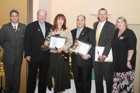 L-R: Nick Rinaldi, Reg Stewart, Rachel Segal, Eric Pace, John Taylor, Cheryl Keane