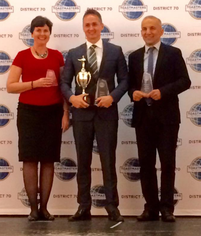 L-R: Dale Rees-Bevan, Matt Tonkiss, Peter Papadimitriou