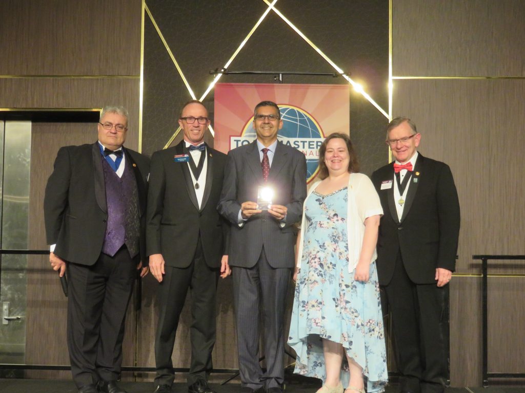 L-R: John Jennings, David Fisher, Salim Ladak, Rebecca Plush, Peter Crosby