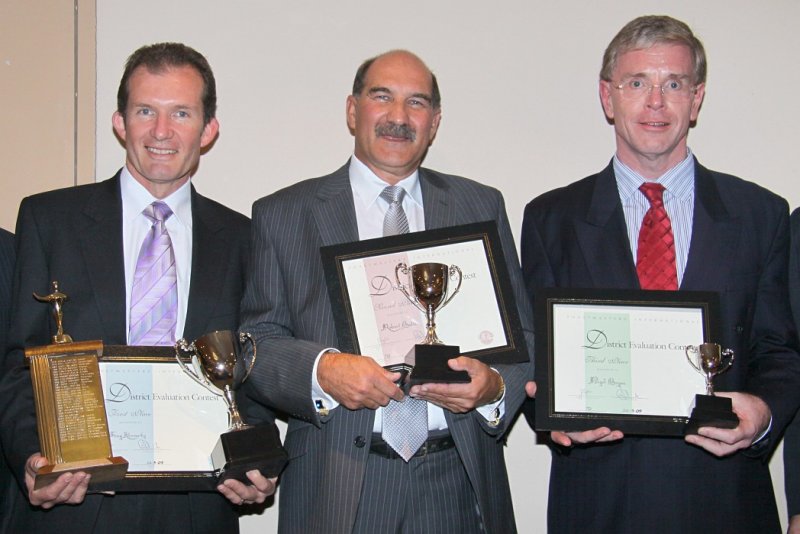 L-R: Greg Kennedy, Robert Bath, Nigel Bryan