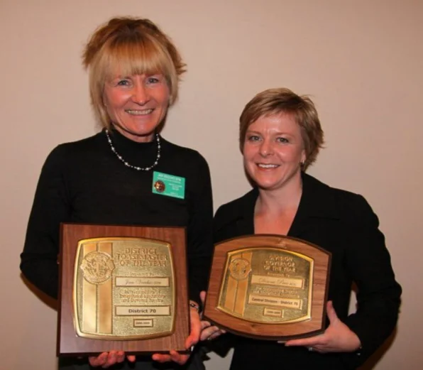 L-R: Jan Vecchio, Donna Pace