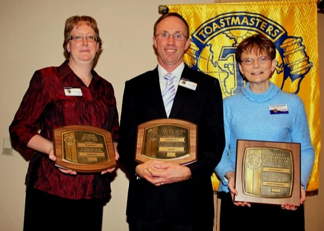 L-R: Wendy White, David Fisher, Dianne Sammut