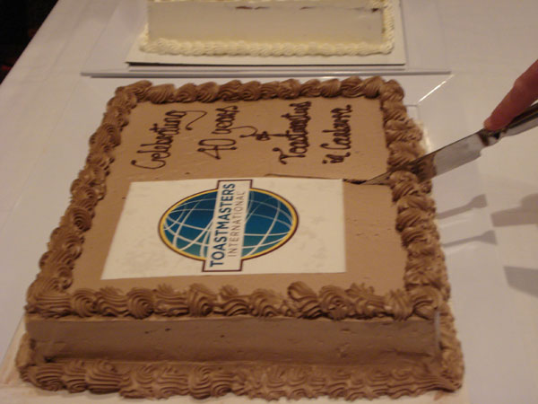 Woden Valley Toastmasters 40th Anniversary 2013 (Cake 2)