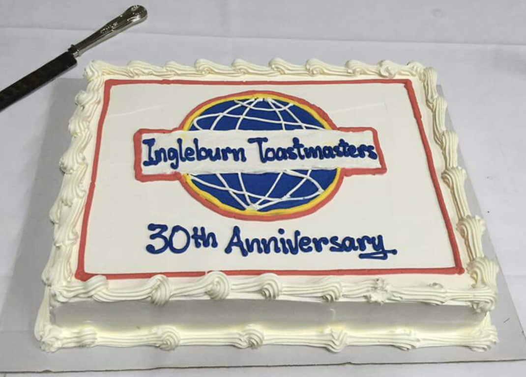 Ingleburn Toastmasters 30th Anniversary - April 2016
