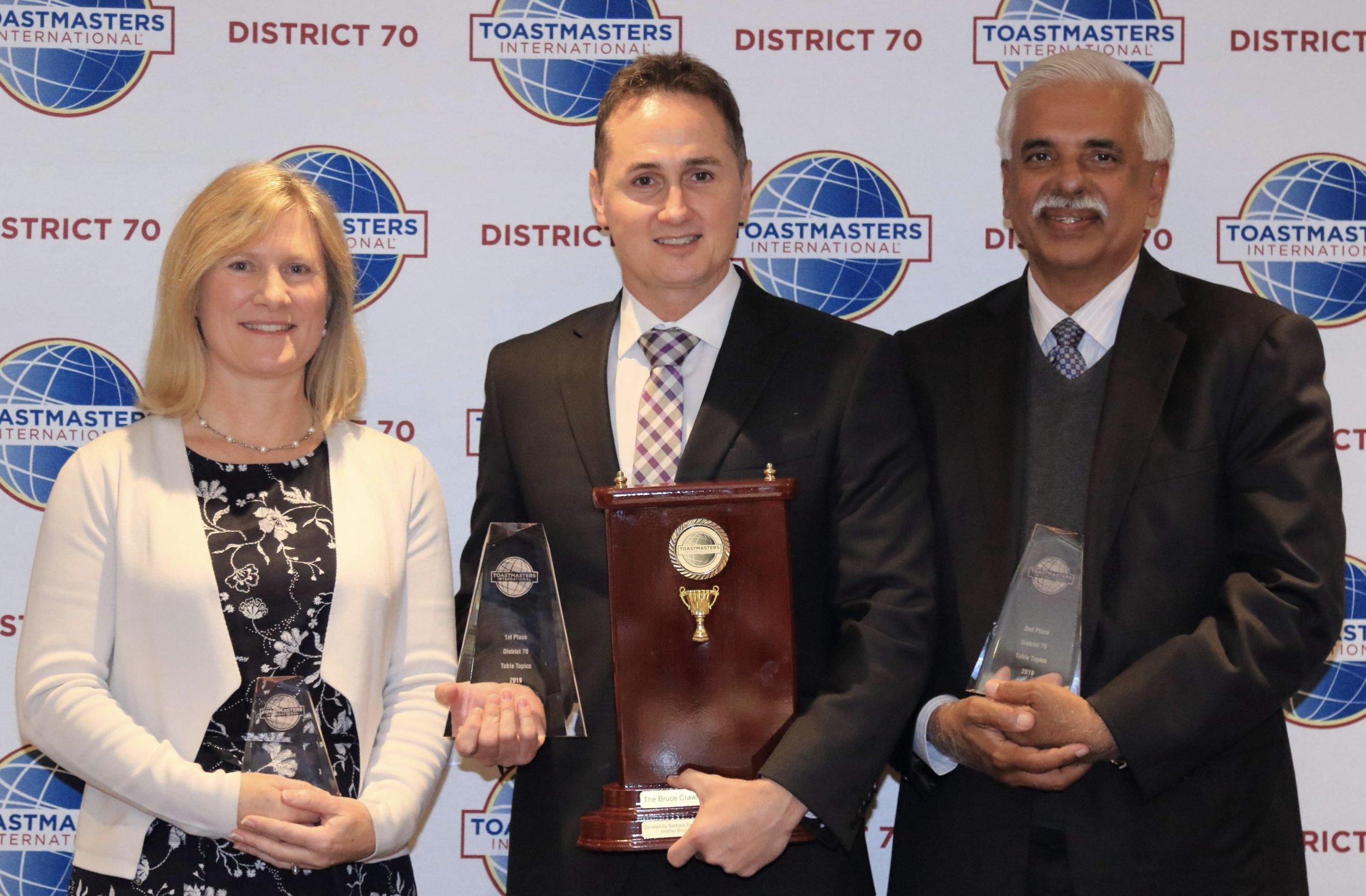 L-R: Lynne Scanlan-Lamb, Matt Tonkiss, Alex Thomas