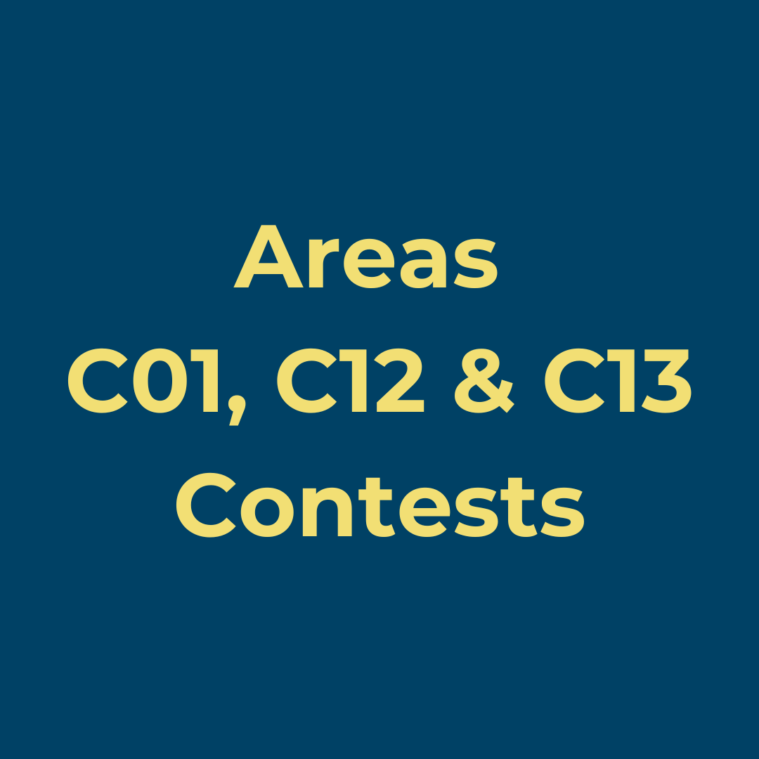 Areas C01, C12 &amp; C13 International Speech &amp; Evaluation Contests