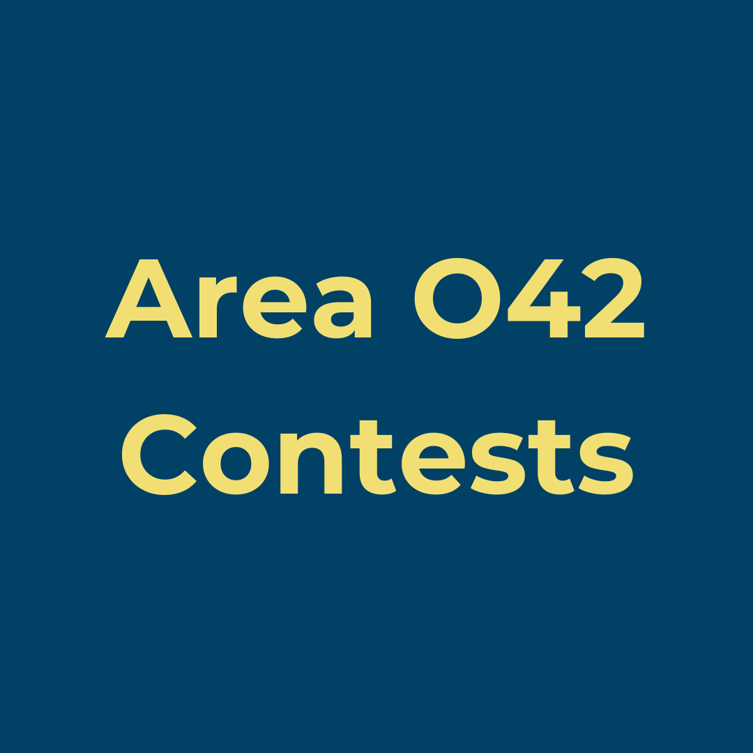 Area O42 International Speech &amp; Evaluation Contests
