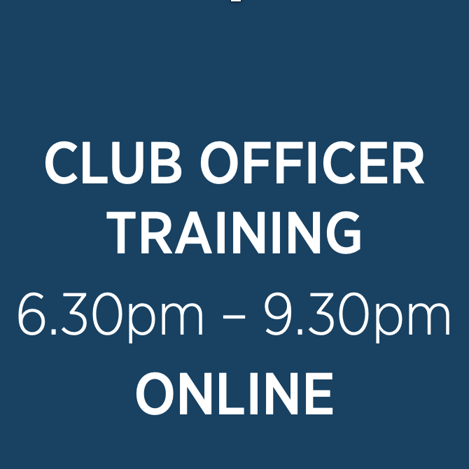 Club Officer Training (Online)