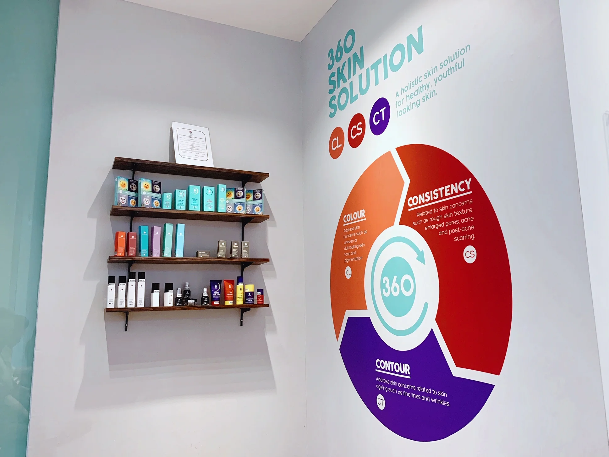 NOVU Aesthetics also has a skincare range which you can try at their outlets