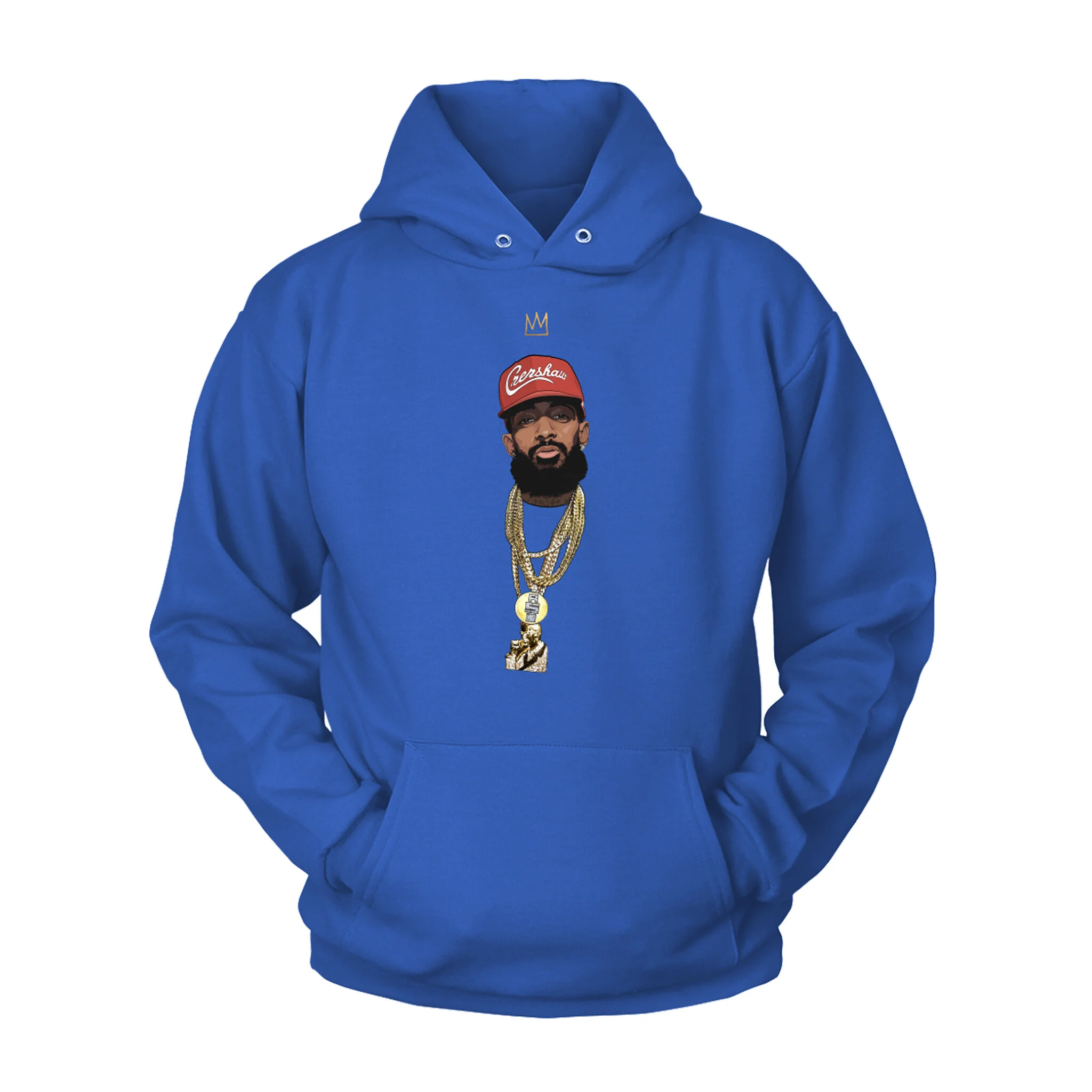 NipRedHatHoodieblue.jpg