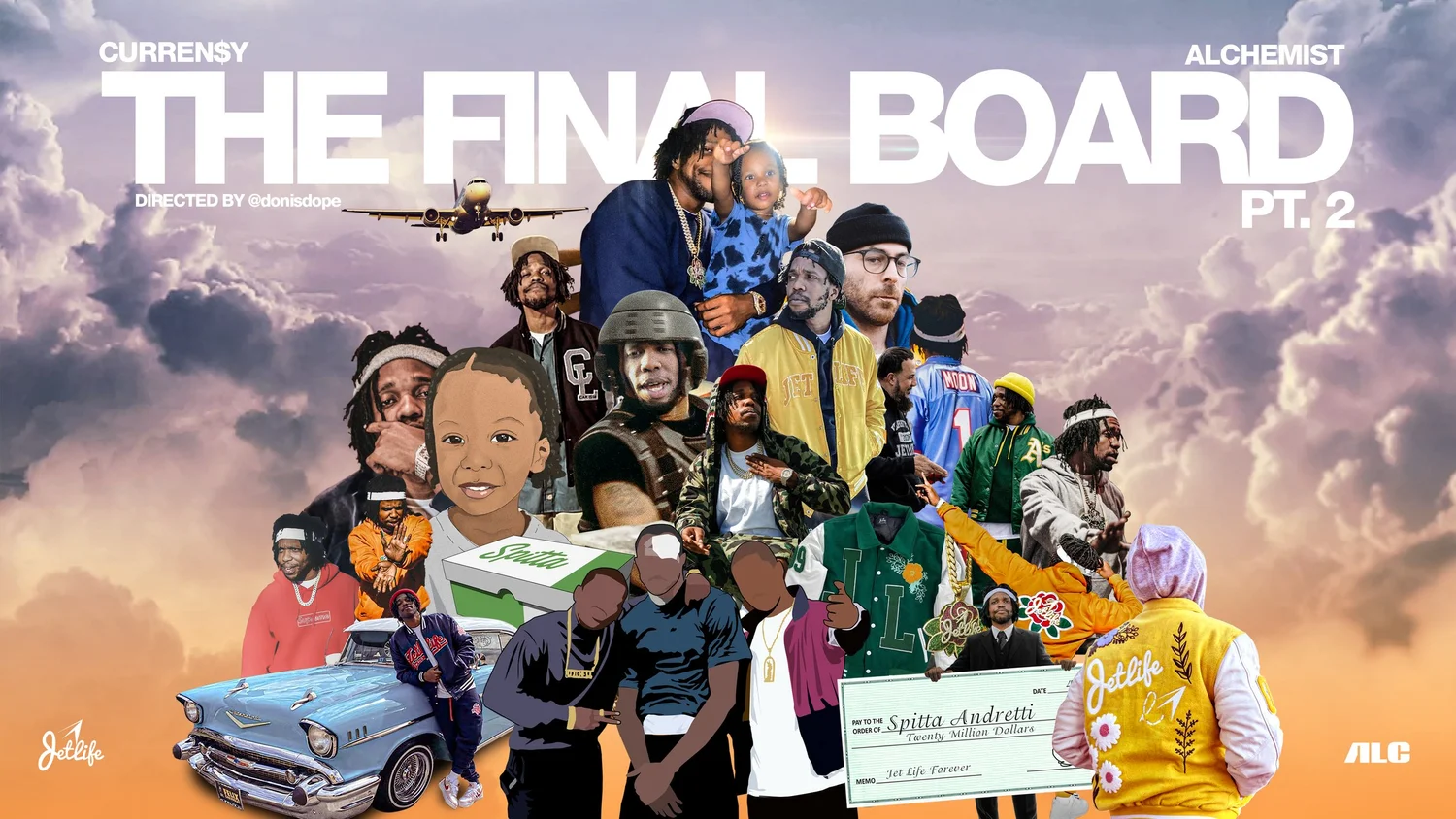 Motion Graphics - Curren$y: The Final Board Pt 2 Official Video 