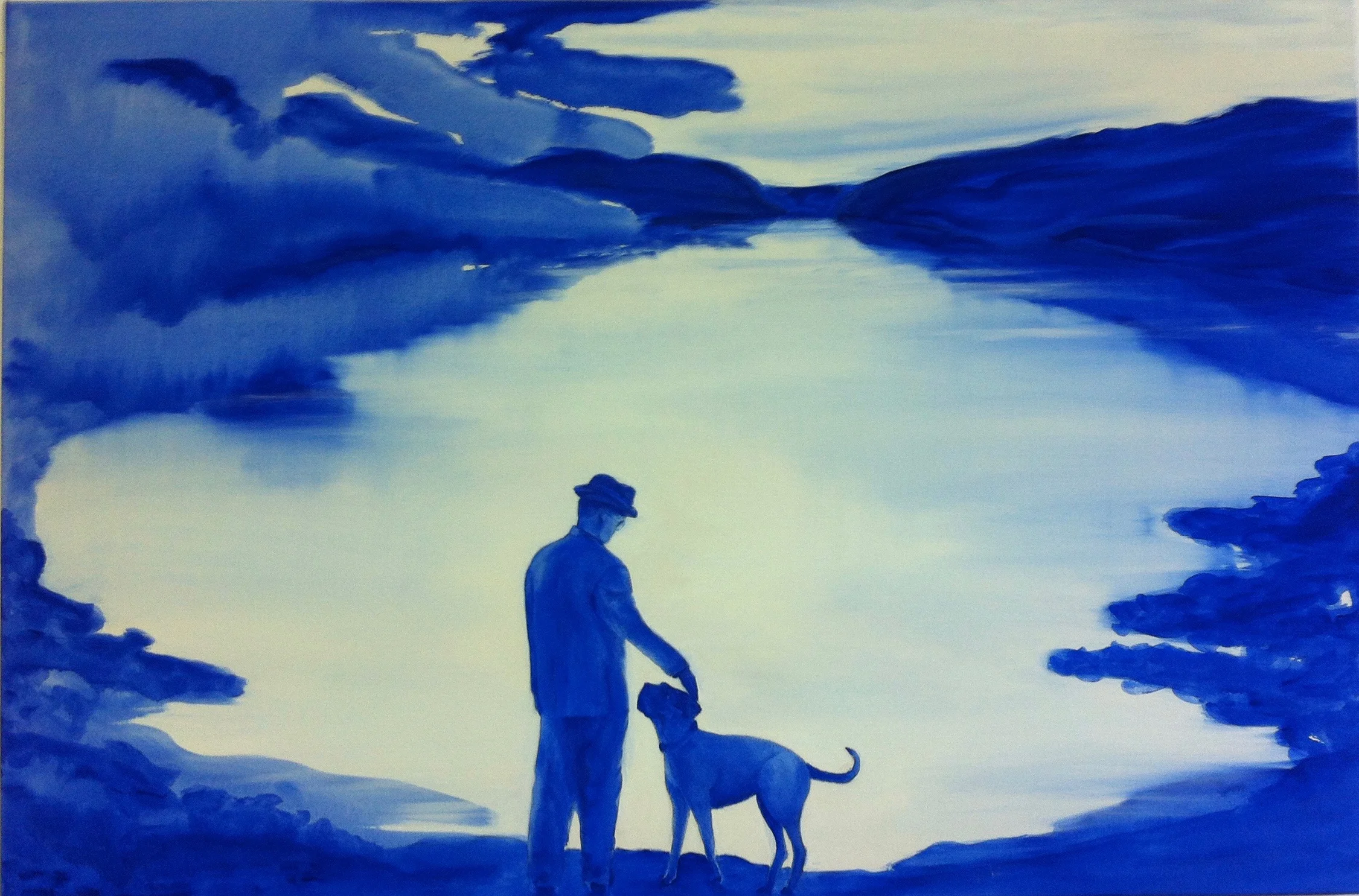 Der blaue Hund