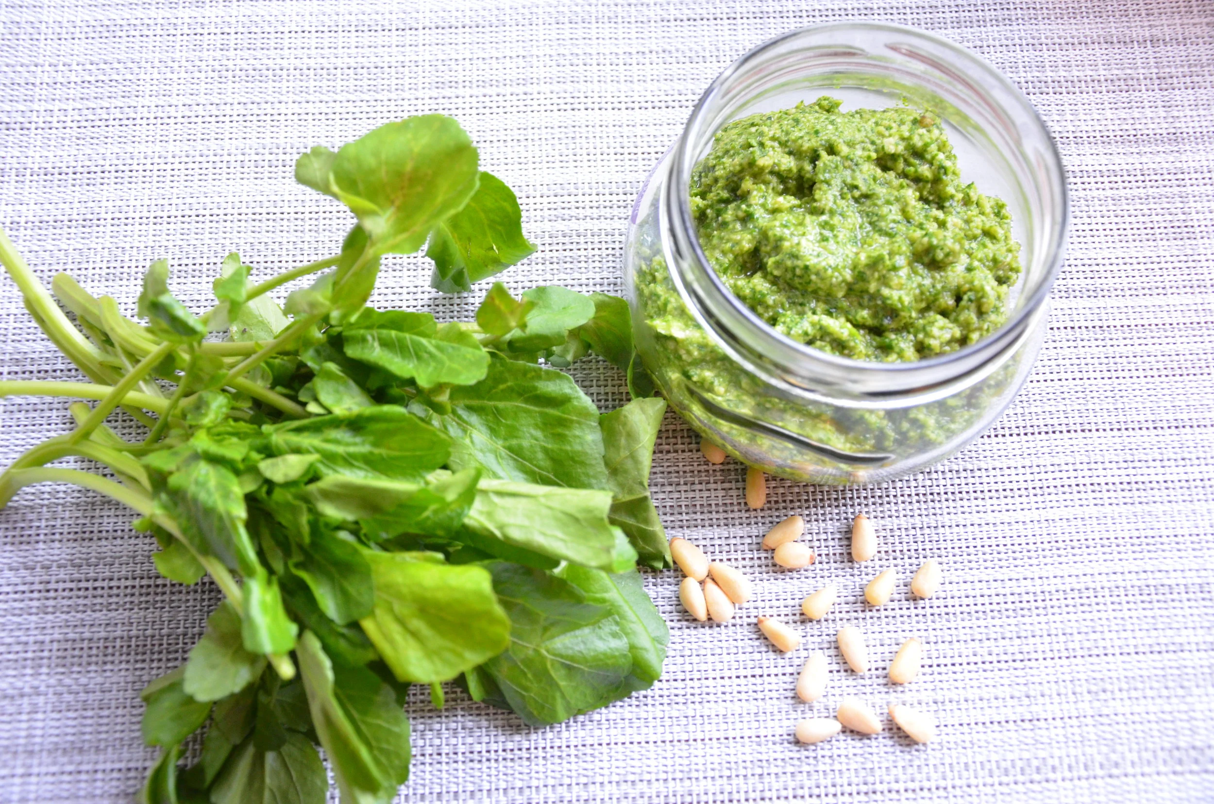 watercress pesto