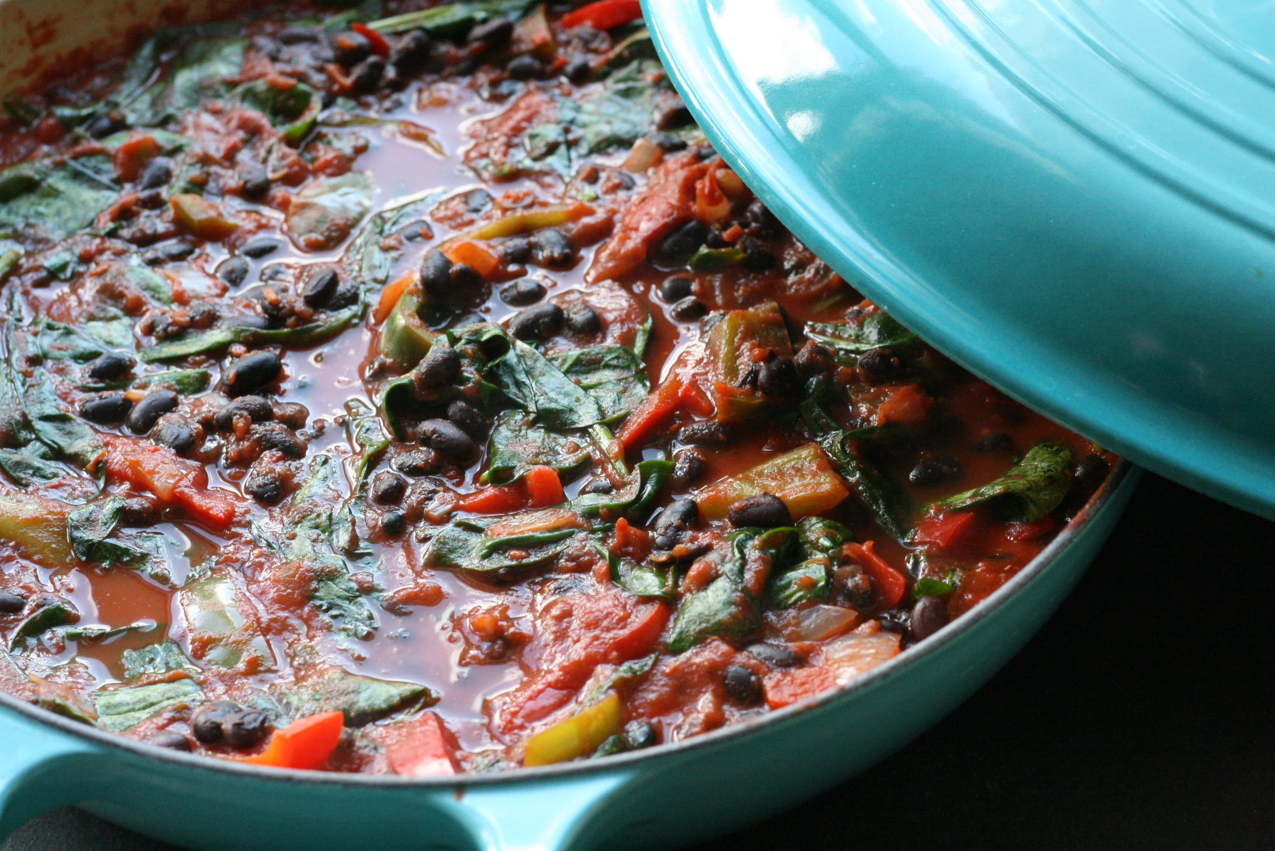 black bean chilli