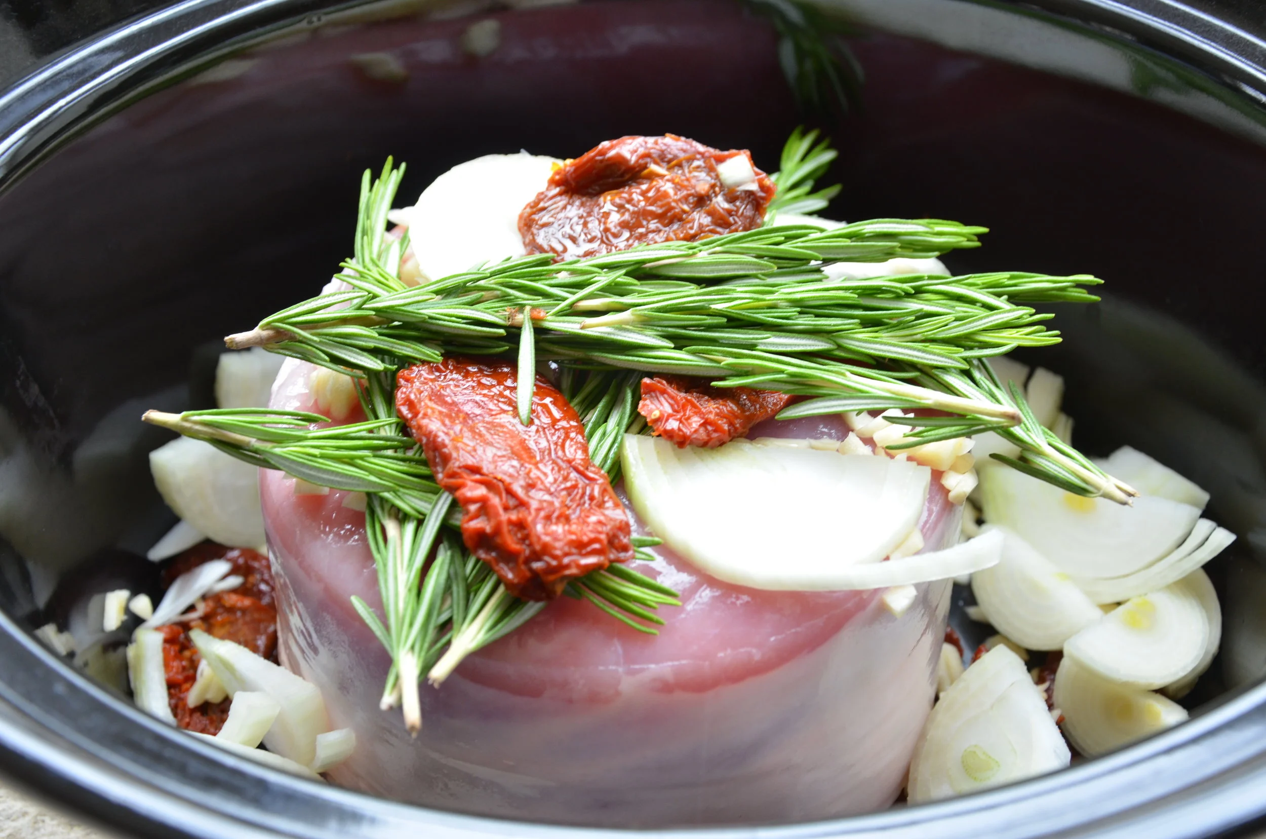 slow cooked gammon &amp; rosemary