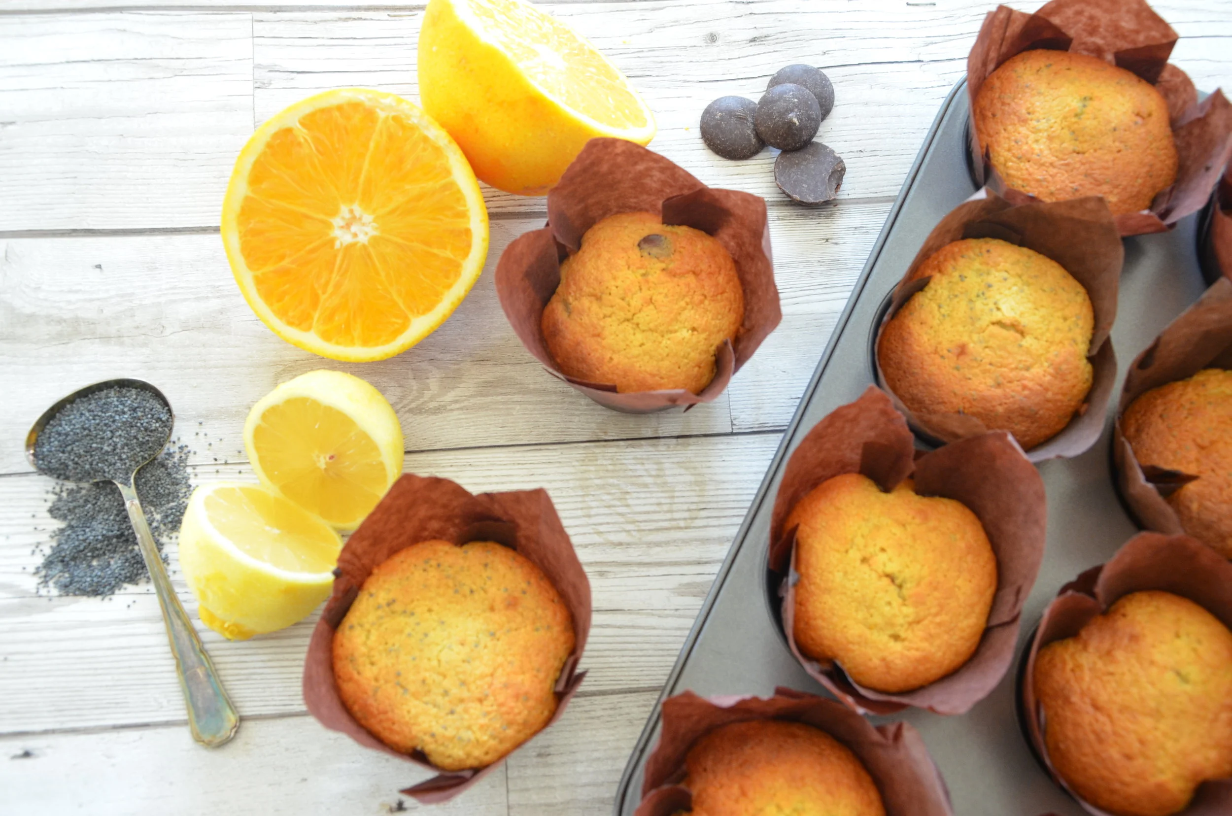 Gluten free no flour zesty muffins