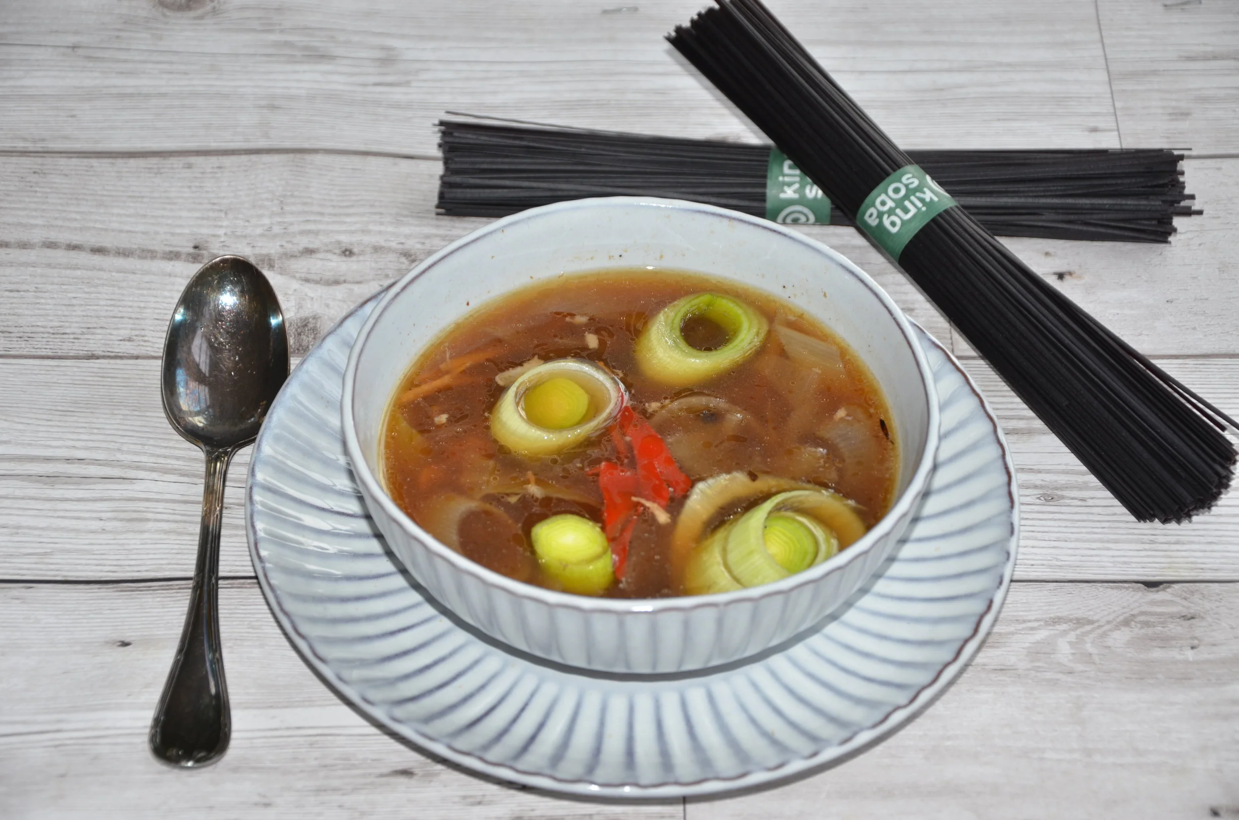 ginger chicken broth