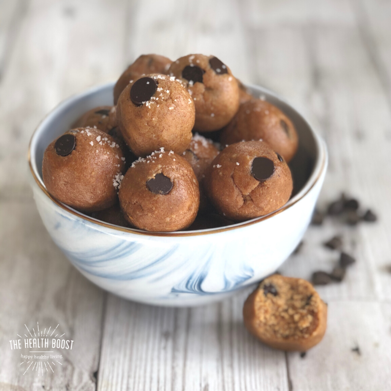 sweet and salty almond butter snacks