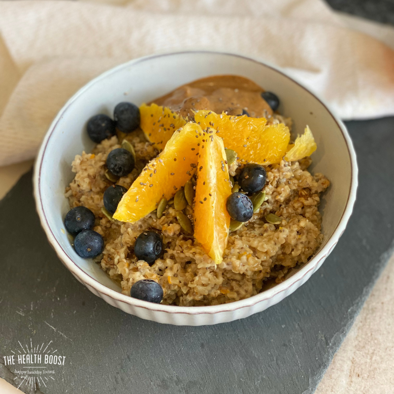Pressure cooker ginger porridge