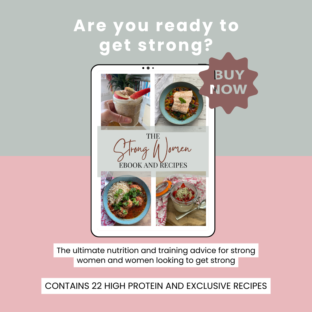 The Strong Women ebook and recipes