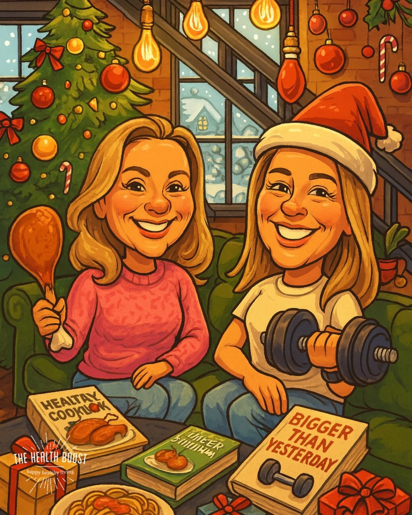🌲𝐓𝐈𝐌𝐄 𝐅𝐎𝐑 𝐀 𝐁𝐑𝐄𝐀𝐊🎁

Well that&rsquo;s it, time for a break from Socials so I thought I&rsquo;d play with Chat GPT and ask for a caricature, and boy it did not disappoint!! 

We love creating recipes for you, offering advice and support