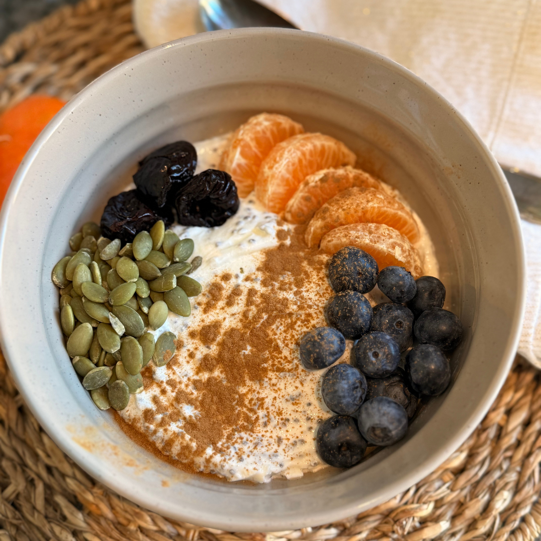 High protein winter breakfast bowl 