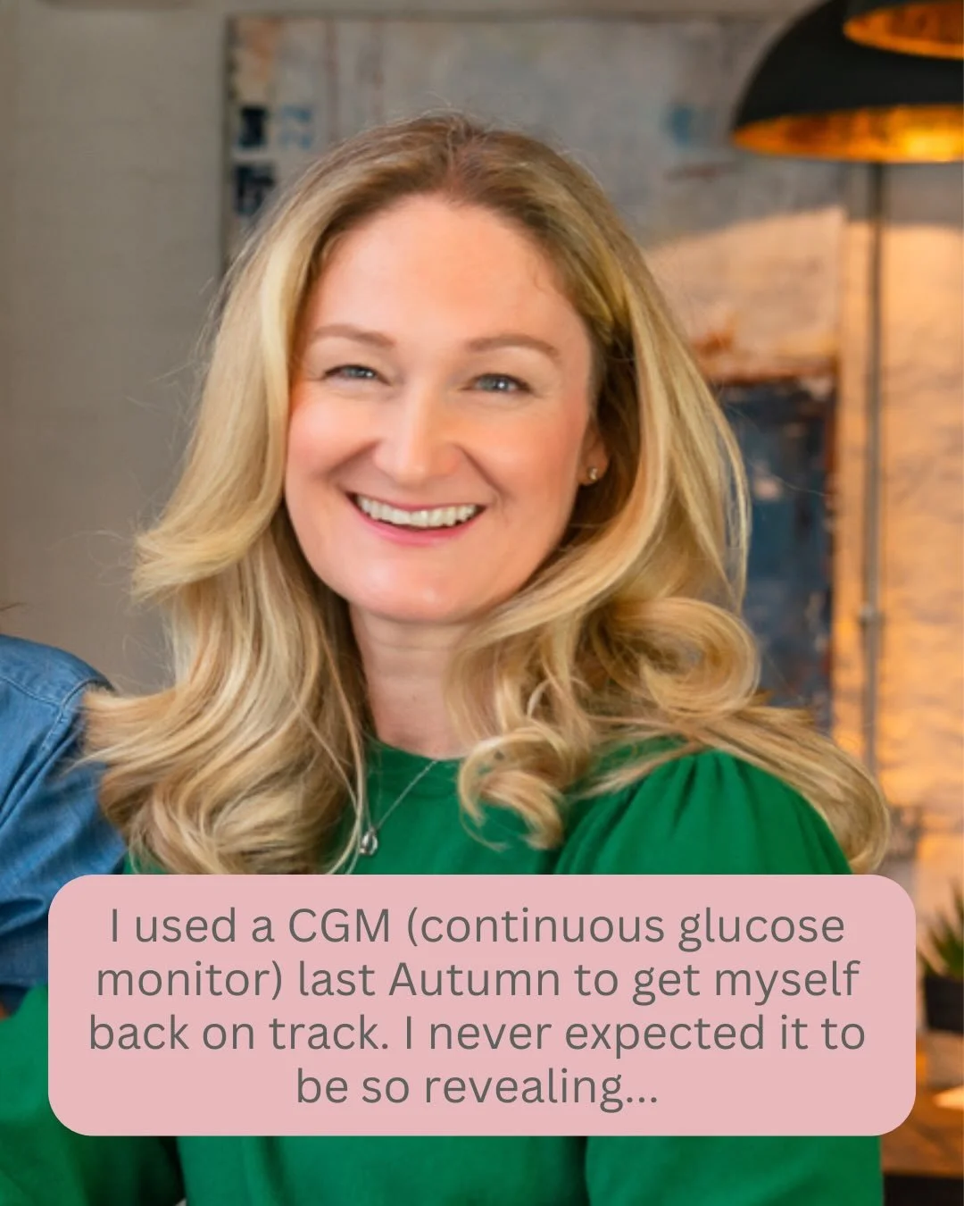 I gained so much from wearing a CGM (continuous glucose monitor) last Autumn that I want to support other women into gaining greater insights.⁣⁣⁣
⁣⁣⁣
Thank you to those who have already expressed an interest in finding out more - you&rsquo;ll receive