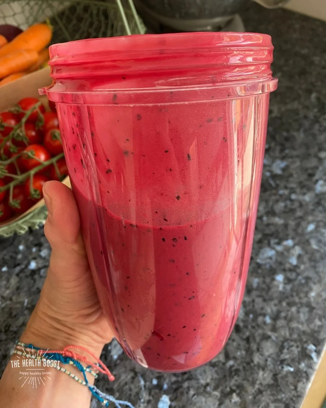💜BREAKFAST SMOOTHIE 

I am ALL OVER this breakfast smoothie right now like I did last year when also preparing for a Half Marathon.
I am about to order my box of beetroot shots. 
This smoothie has good protein, good dietary fibre and the nitrate fro