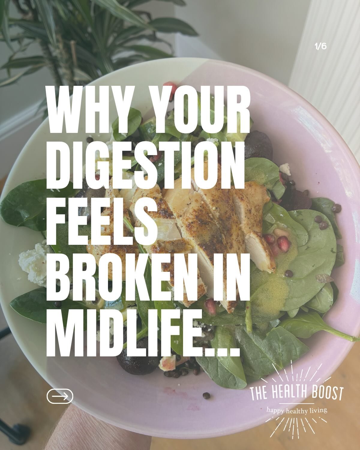 Your digestion isn&rsquo;t broken. Your hormones have shifted and there&rsquo;s a difference.

Bloating, constipation. That heavy uncomfortable feeling that wasn&rsquo;t there 5 years ago?

Falling oestrogen slows your gut down, reduces stomach acid 