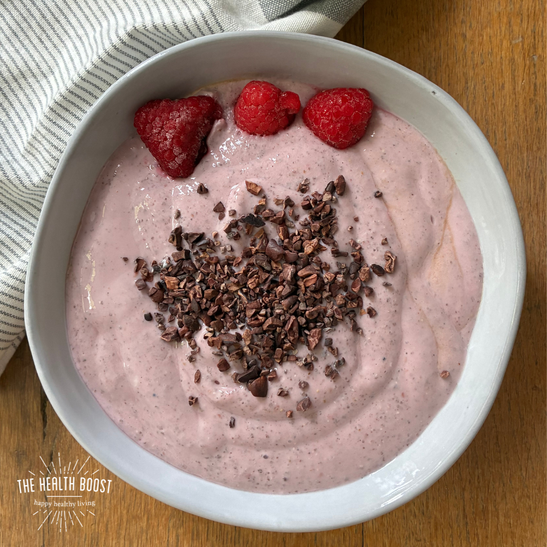 Silken Tofu Berry Bowl