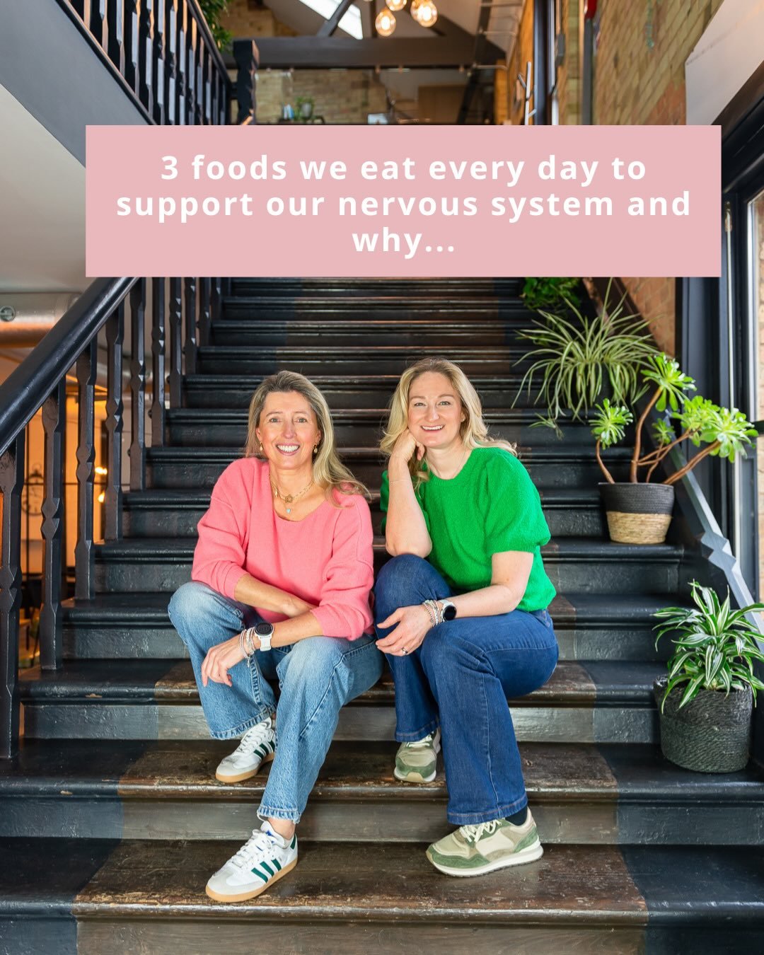 Here are three foods we eat most days to support our nervous system and help keep us calm. 

Not a magic fix, but small changes you can make that build up over time, consistently.

🗒️ Save this one for your weekly shop.

The kefir is always the one 