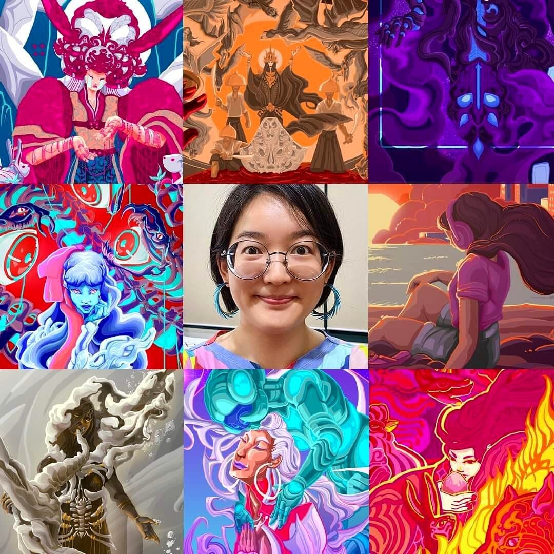 #artvsartist2021 a colorful shirt to match the art roundup for this year! Thankful for the work and the kindness of people who believed in me. Excited to see what the future holds ◇●☆
.
.
.
.
.
.
.
#artfantasy #artph #fantasy_art #psychedelicart #fan