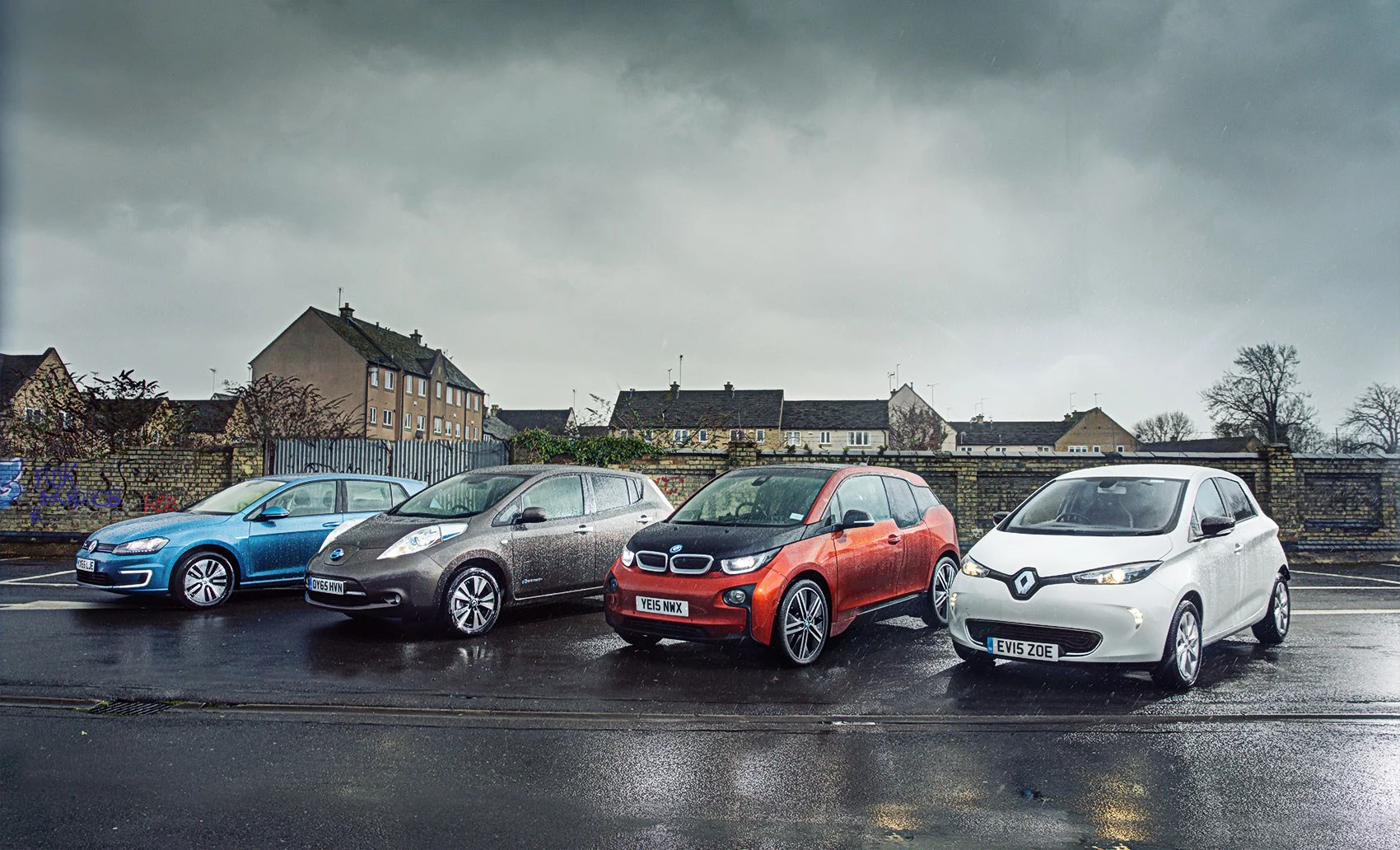 Volkswagen e-Golf • Nissan Leaf • BMW i3 • Renault ZOE
