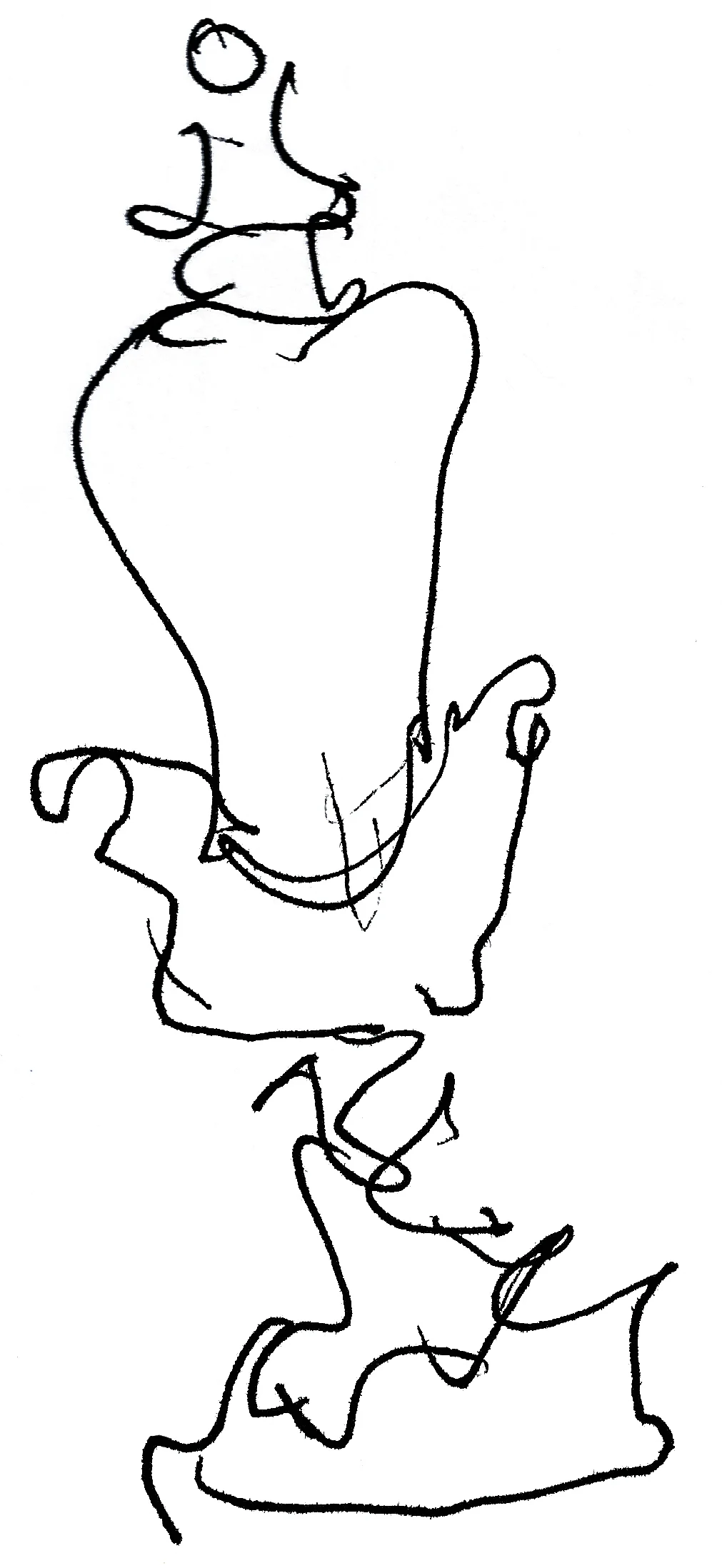 Drawing. Vase