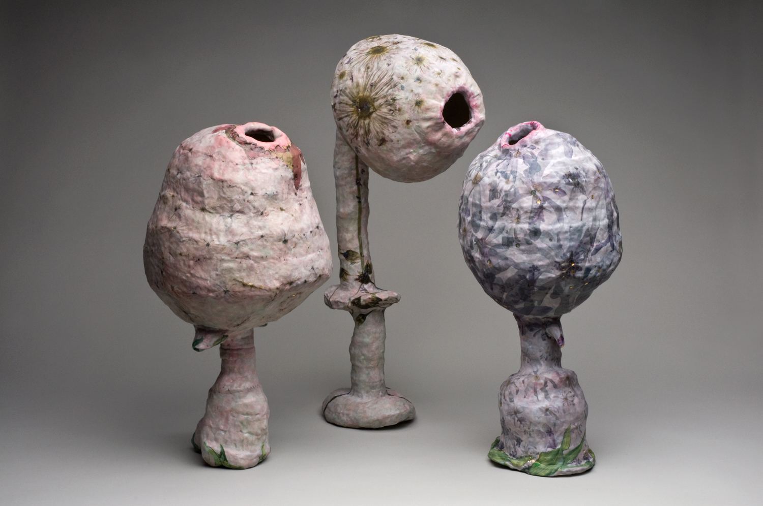 Fil et Ruban Vase Sculptures