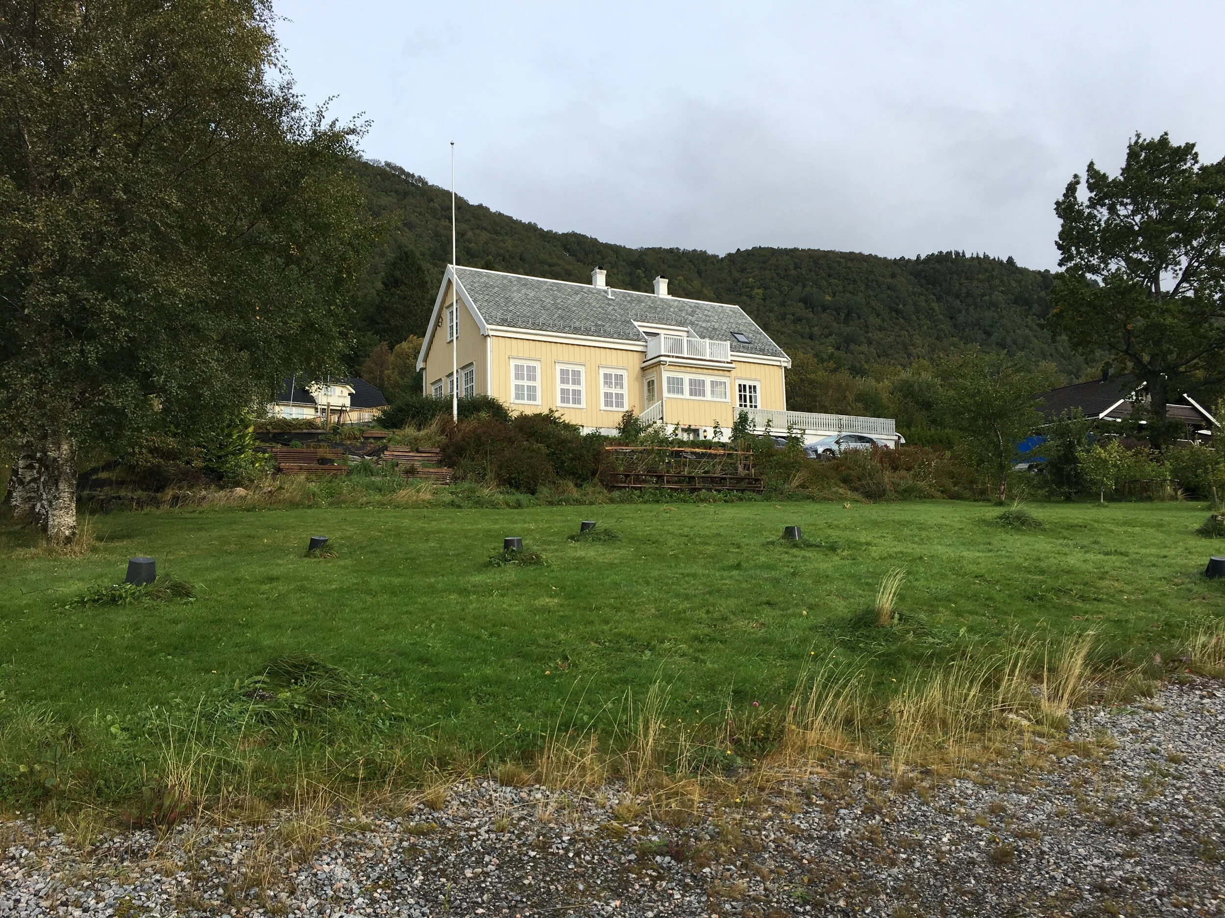 Hageplan Anne Dahle og Tommy Fugelsnes