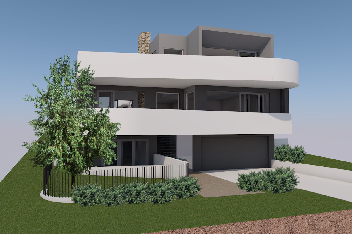 Contemporary three storey home - Shearwater NSW