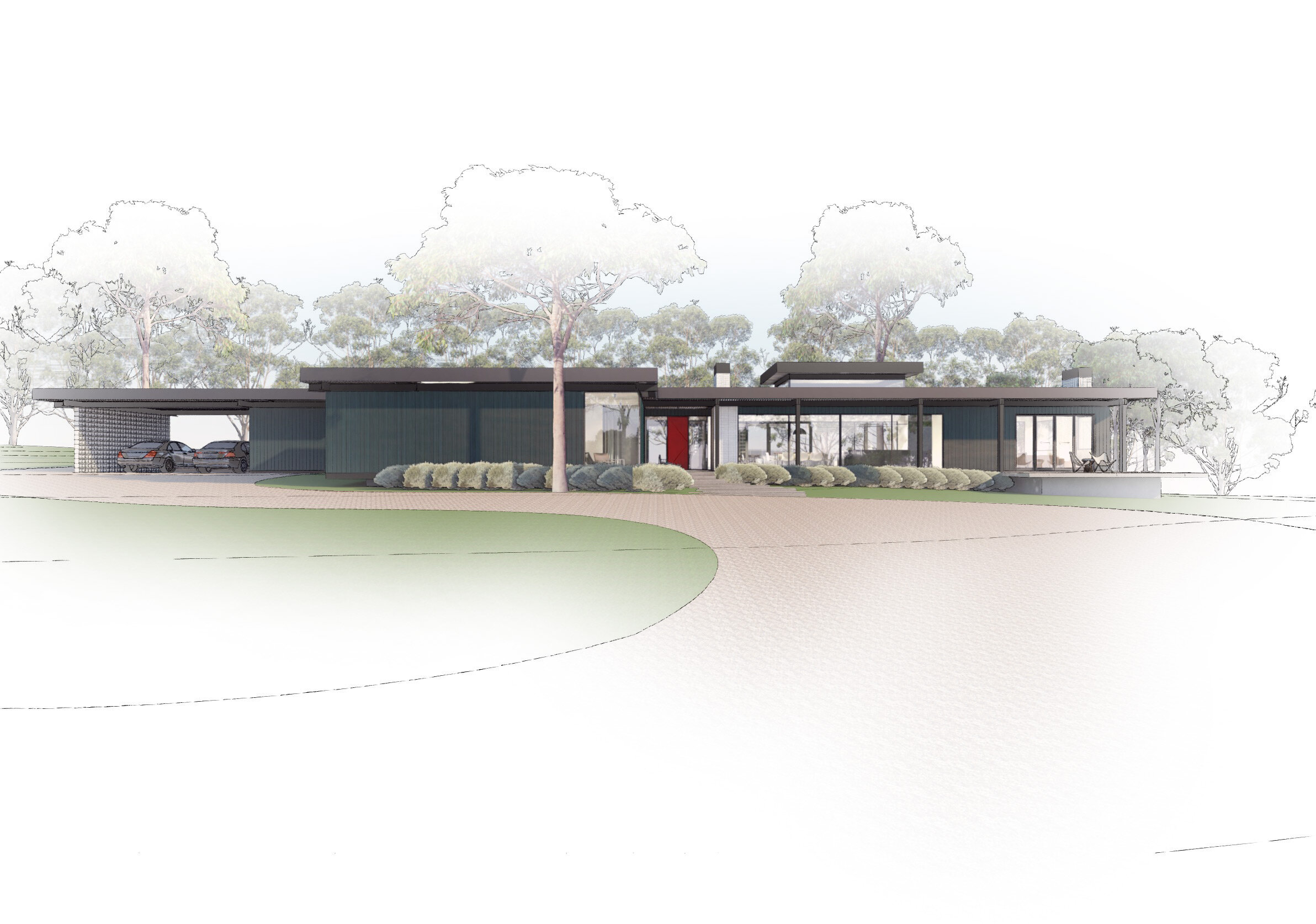 Lakesland House, concept design.