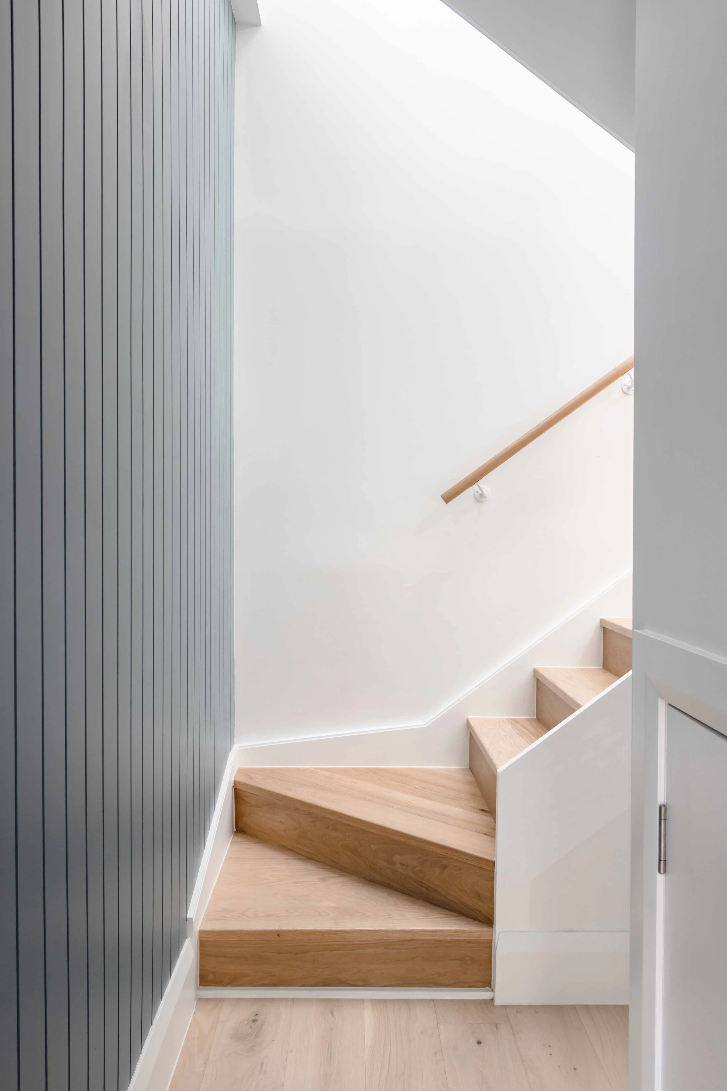 Private stairs to second storey