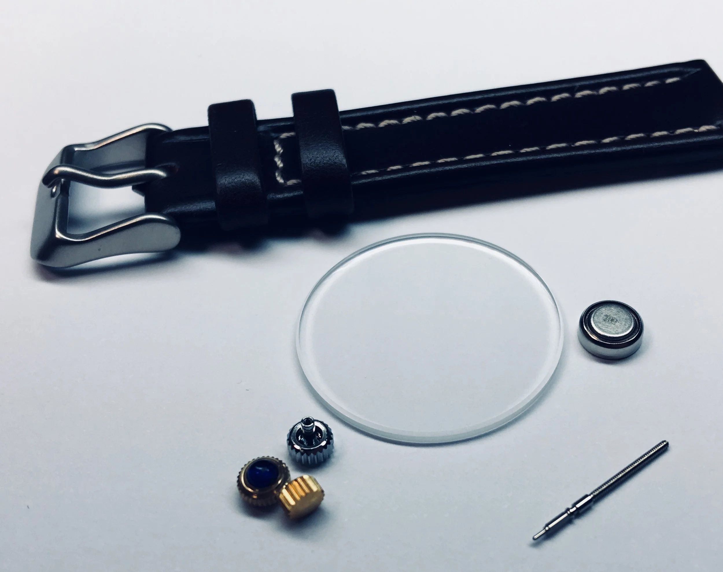 PART JOBS | GLASSES | STRAPS | BATTERIES | RESEALS | CROWNS