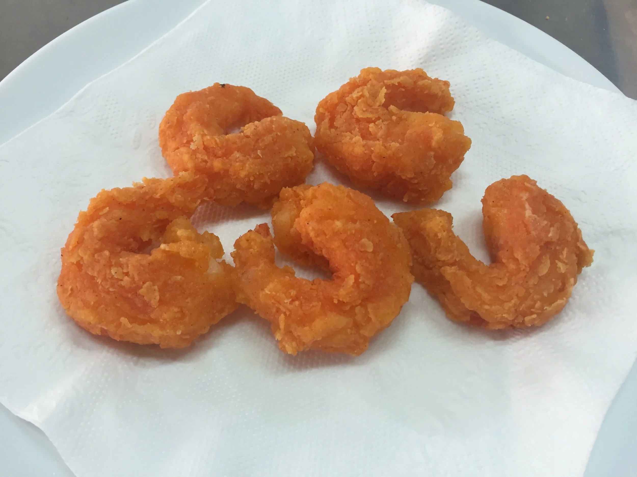 Fingerfood - Pre-fried Popcorn Breaded Shrimp.JPG
