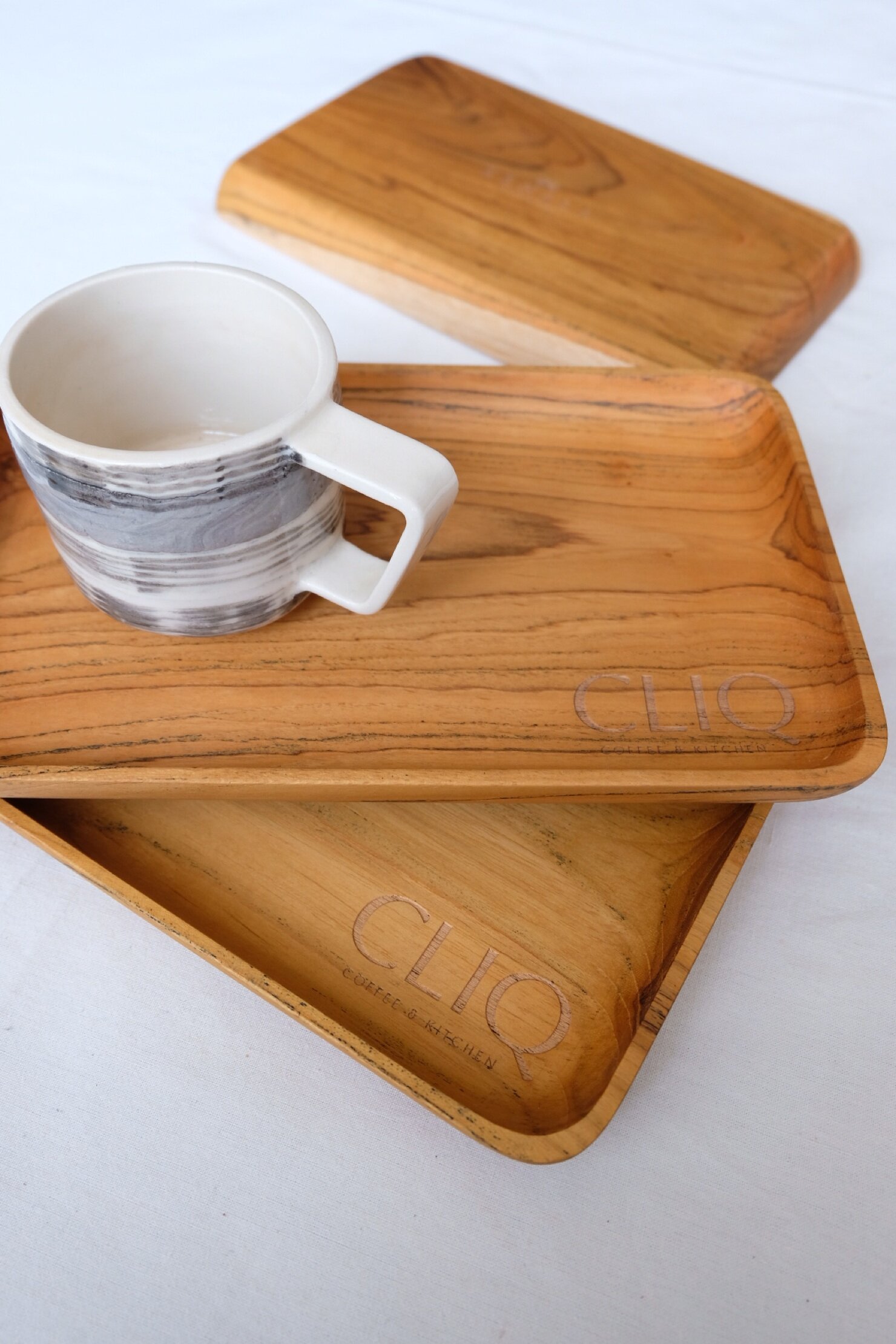 Coffee tray for Cliq, Jakarta