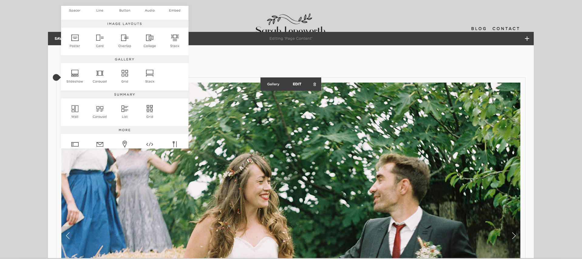 Squarespace for photographers