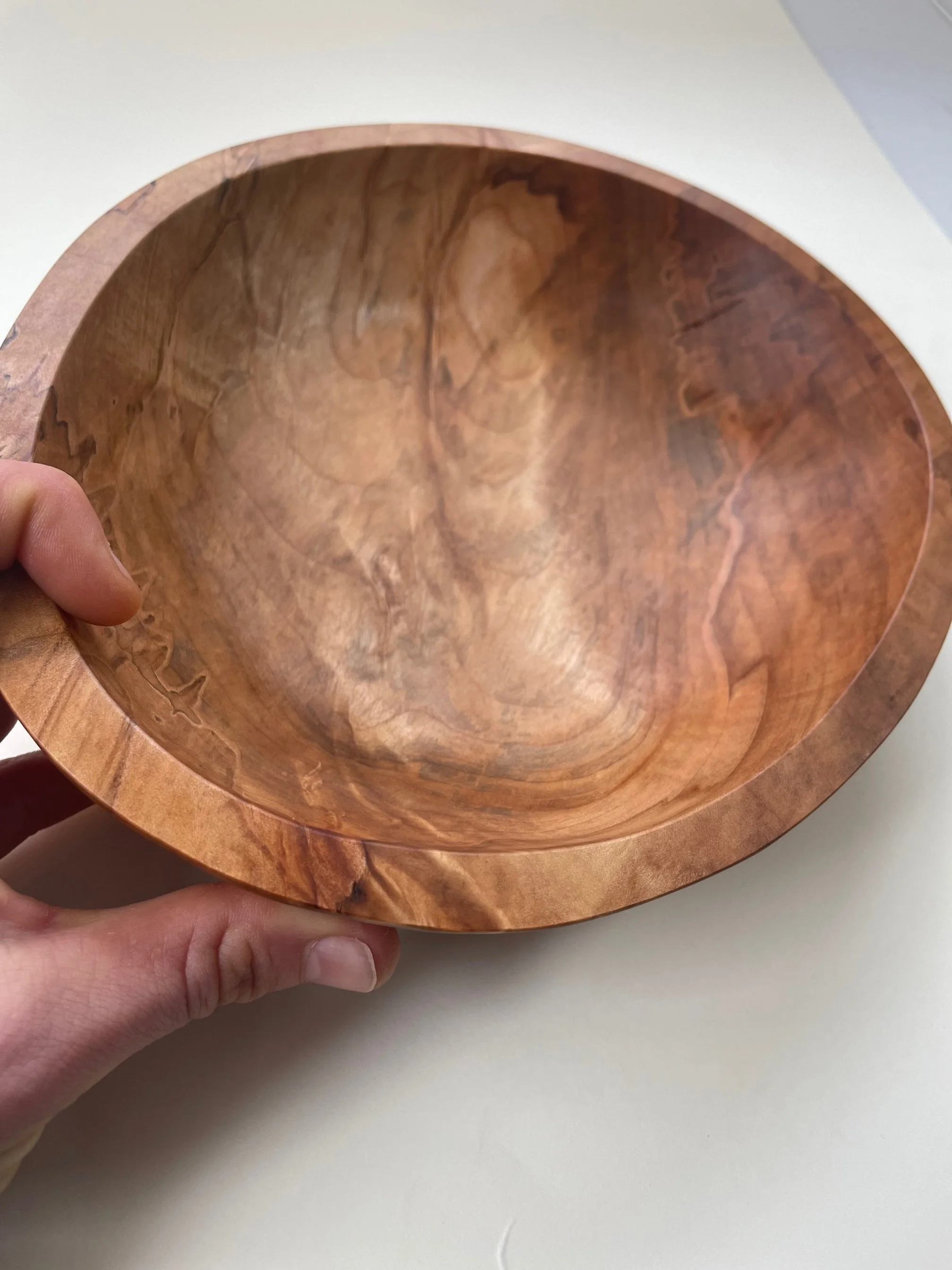 Ambrosia Maple Hand Carved Bowl