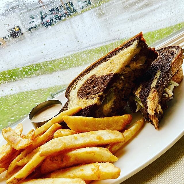 In addition to our posted carry out menu tonight, we are offering a Ruben Sandwich with our Signature Fries &amp; Cajun Aoli. $13. Carry-out, Curbside or Delivery.