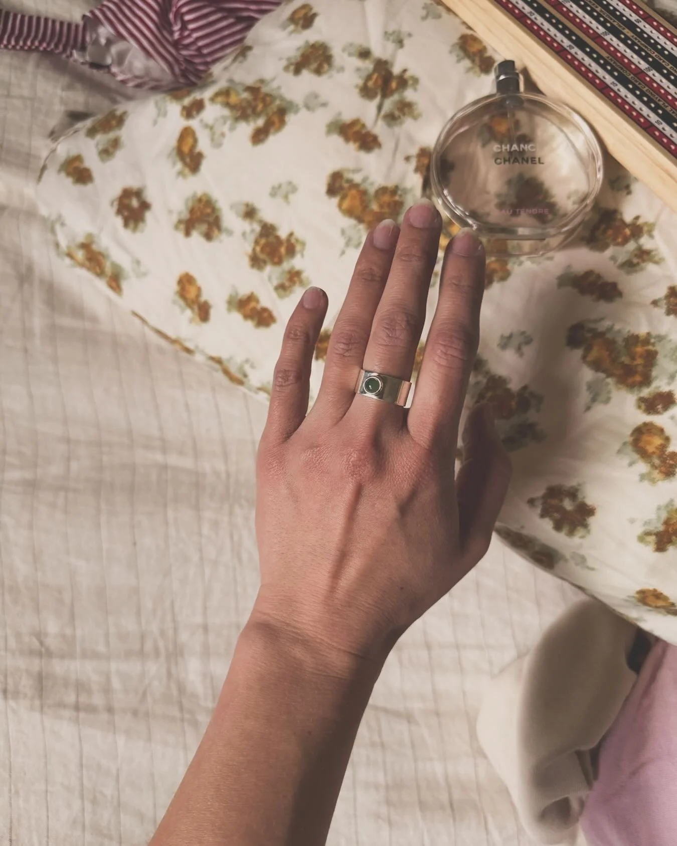 My current go to - Silver Stone in Jade