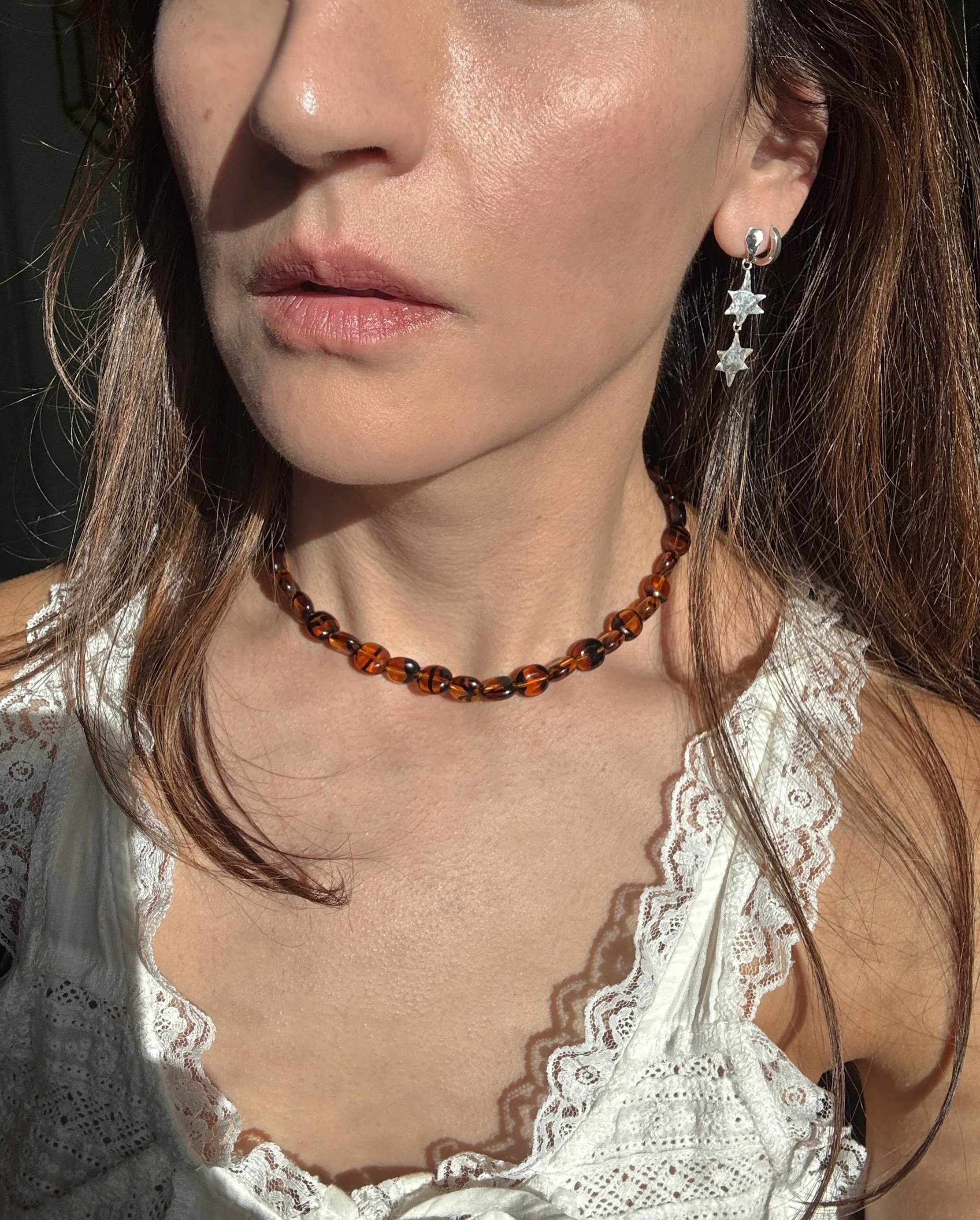 Stargazer Earrrings 💫  handmade in recycled sterling silver
