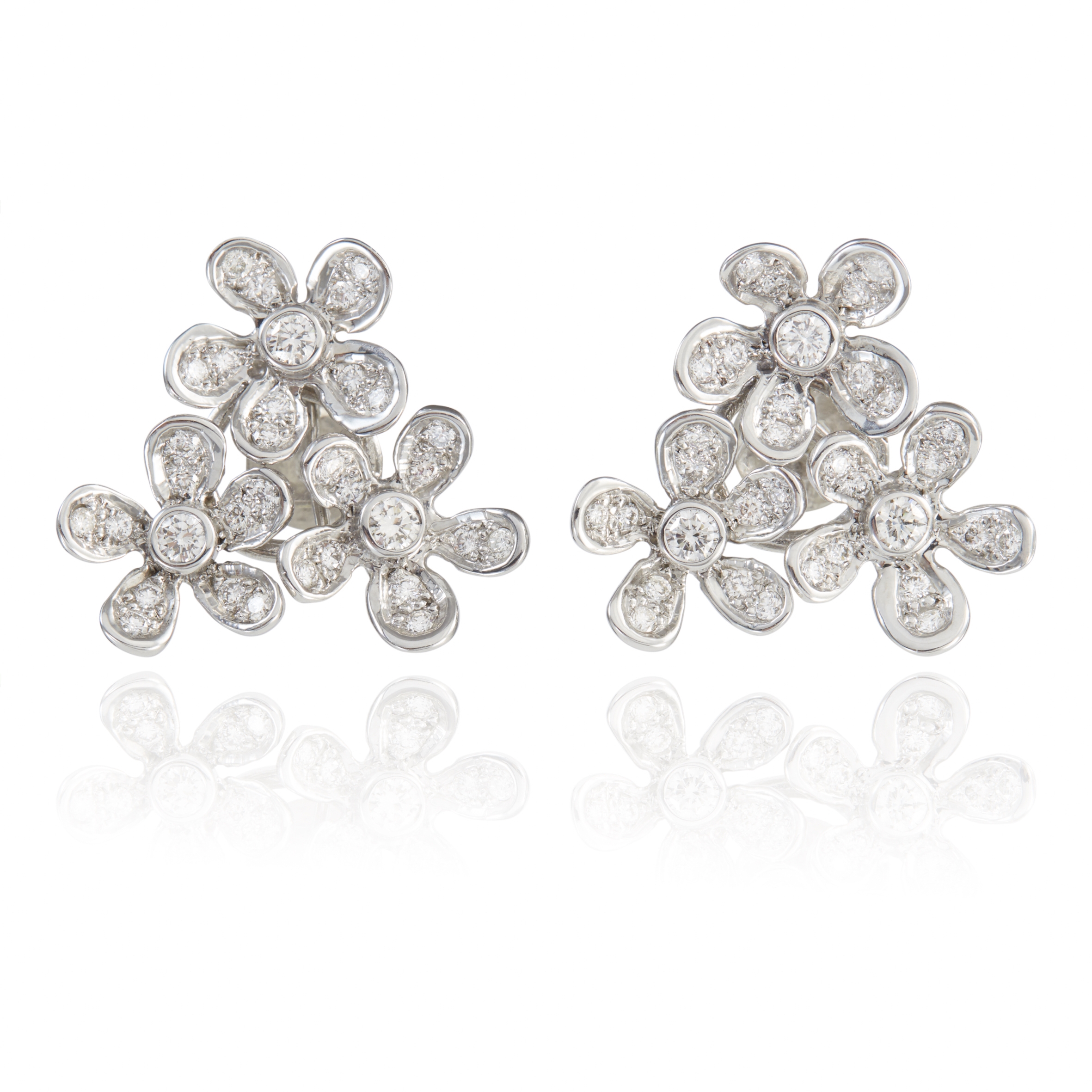 Small Flower Diamond Earrings Sale  wwwpuzzlewoodnet 1696061226