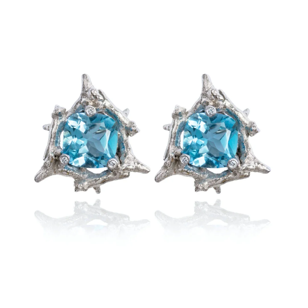 Reef Blue Topaz Earrings, Offer Price £3,937